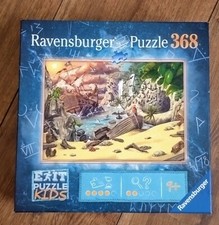 Ravensburger EXIT Puzzle Kids - 12954 Piratenabenteuer - 368 Teile ab 9 Jahre