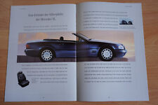 Mercedes-Benz Personenwagenprogramm von 8/95, u.a. W 124 Cabrio, R 129 SL