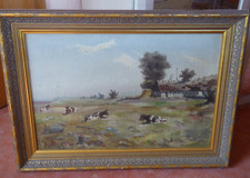 Bauernhof mit Federvieh und