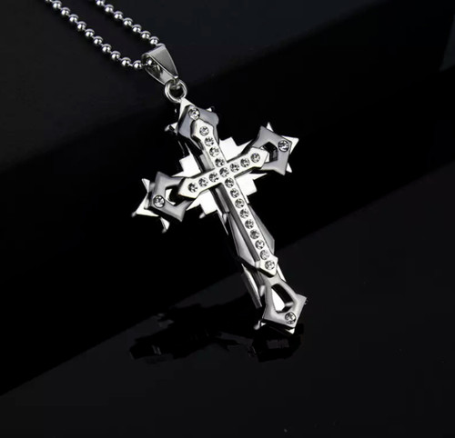 Kreuzkette halskettekreuz - kreuzkette,
