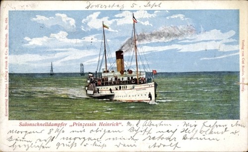 Schnelldampfer prinzessin - schnelldampfer,