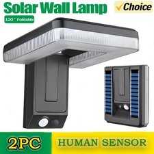 2X LED Solarleuchte Solarlampe