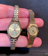 2 Vtg Ladies Seiko Watches