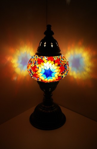 Mosaik tischlampe - tischlampe, m