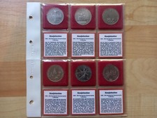 Russland Sowjetunion 6x 1 Rubel Gedenkmünzen kpl. Satz Olympiade Moskau 1980