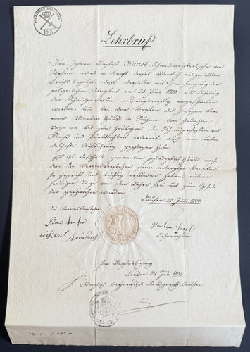 Bayern historischer lehrbrief - bayern,