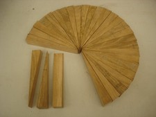 30 St. Hartholzkeile ca. L 155