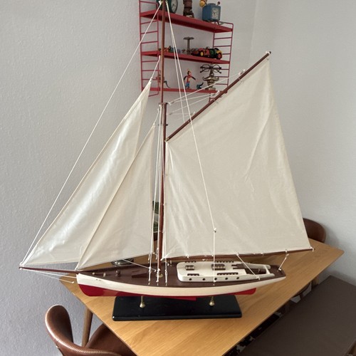 Großes segelschiff modell aus - großes, segelschiff-modell