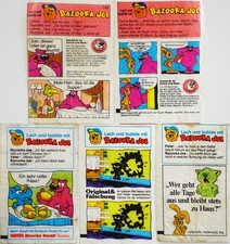 5 Kaugummibilder Bazooka Joe