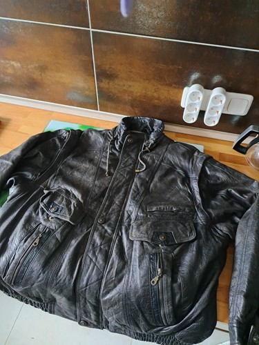 Vintage lederjacke cartouche - vintage,