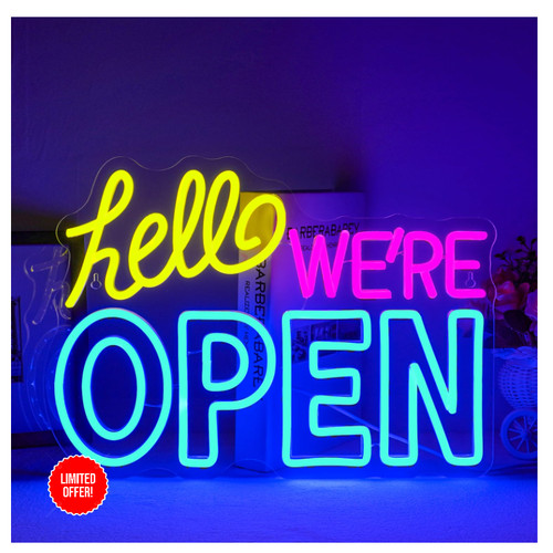 Led neon schild dimmbar usb - neon,