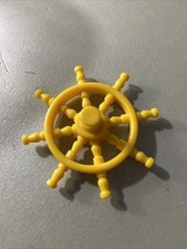 Playmobil Ersatzteil Steuerrad Gelb   Piraten Schiff   # 900