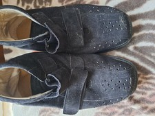 Gebrauchte schwarze "Verbandschuhe",ca.Gr.40,42