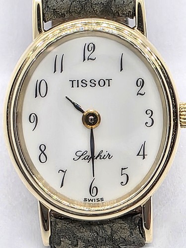Tissot damenuhr gold - tissot, 585/-