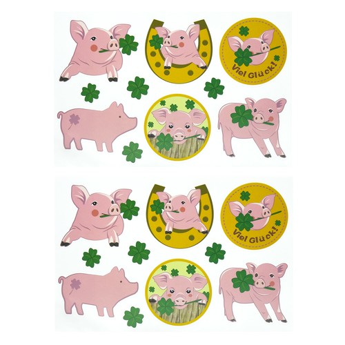 Schweinchen sticker schweine - sticker,