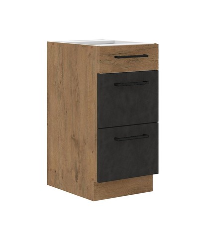 Vigo unterschrank eiche - unterschrank, cm