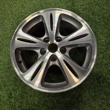 1x Alufelge 16 Zoll 6.5" 5x108 50ET Glanz Schwarz 6M21-1007-DA Ford S-Max