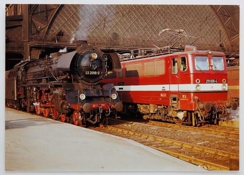 Postkarte dampflok 2096 0 - postkarte,