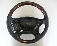Mercedes Benz Leder Airbag Lenkrad w203 C-Klasse Wurzelholz Optik