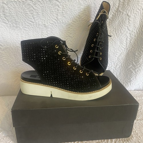 Roberto botticelli black suede - botticelli,