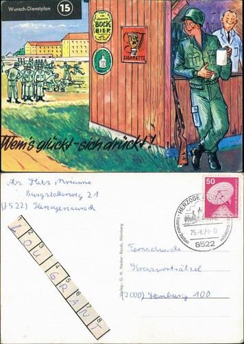 Ansichtskarte militär - ,