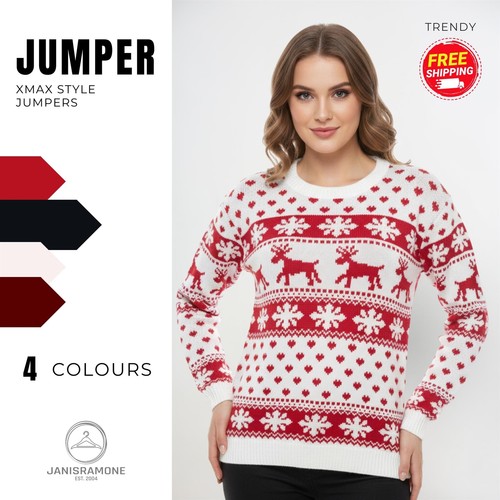 Damen weihnachtspullover - damen,