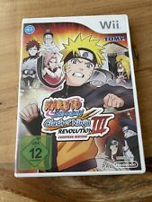 Naruto Shippuden: Clash Of Ninja Revolution 3 | Nintendo Wii | OVP CIB