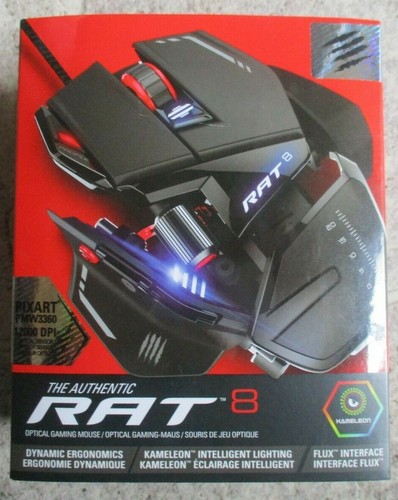 Mad catz 8 rat8 laser - r.a.t.,