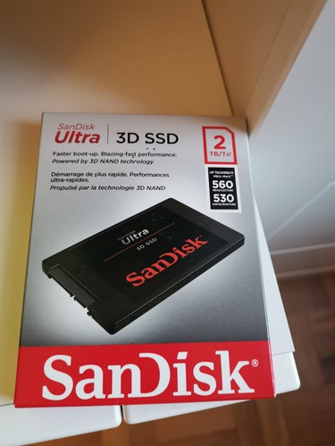 Sandisk ultra ssd 2tb sata - 3d,