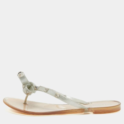 Valentino silber glitzer gummi - valentino,