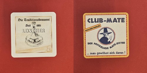 Loscher club mate brauerei - loscher, club-mate