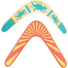 Bumerang aus Holz, 2 stücke V