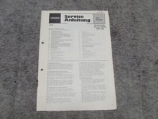 Schaltplan service manual - schaltplan, für