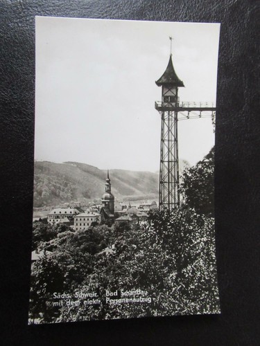 Bad schandau fahrstuhl - ak,