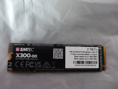 Emtec x300 2tb m2nvme 2280 - x300-00,