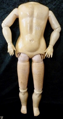 68cm original antike - original, puppe