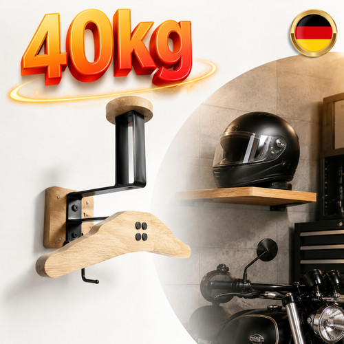 Helmhalter wandhalterung - helmhalter, kg