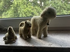 Teddy Hermann Rarität Kuscheltier Vintage 80er Stofftier Hund Robbe