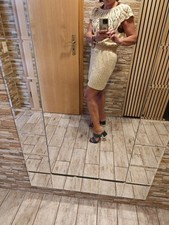 Leinen Maulbeerseide Kleid Handarbeit rustikal 36 38 40 Tunika neu Knielang