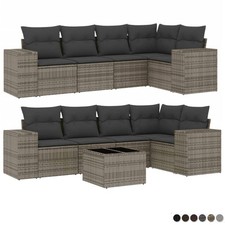 Garten Sofagarnitur Polyrattan