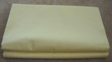 2 Bettlaken Betttücher neu VEB DDR Herstellung Laken gelb Baumwolle