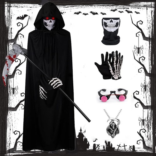 Sensenmann kostüm halloween - sensenmann,