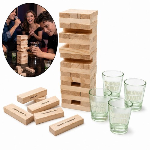 Trink jenga wackelturm - trink-jenga, 60