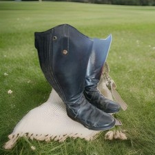 Steeds Lederreitstiefel Gr. 40 gefüttert Reitstiefel Pferd Stallstiefel 