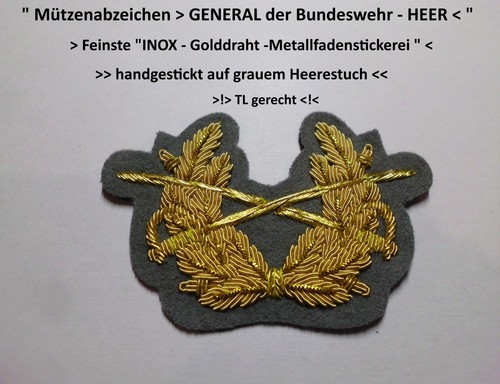 General mützenabzeichen - general, "