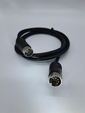 DIN-Kabel Diodenkabel, DIN-Stecker 5-pol 180° auf DIN-Stecker 5-pol 180°, 1,2m