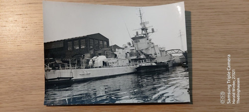 Postkarte motiv marineschiff - postkarte,