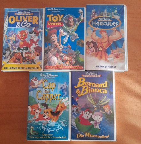 Vhs videokassetten walt - videokassetten,,