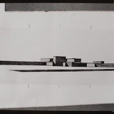Mies van der Rohe Brick Country House unsigniert Reproduktion Fotografie 1923/24