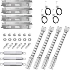 Grill Ersatzteile Set für Charbroil, Tepro, Thermos - 4 Brenner - Edelstahl Bren